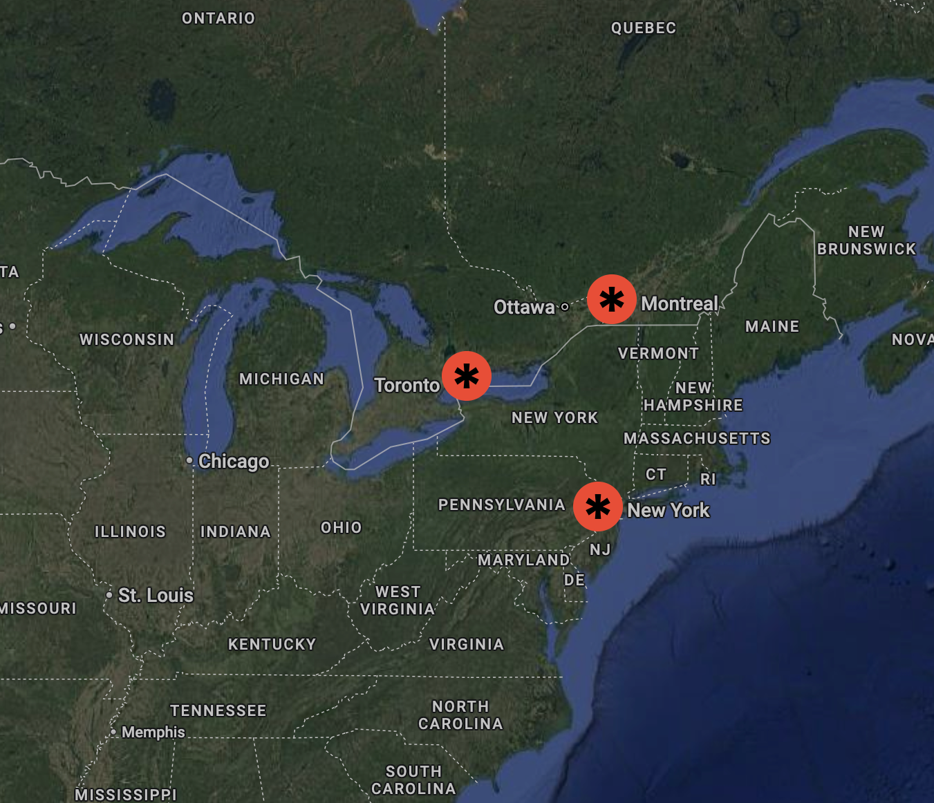 offices map